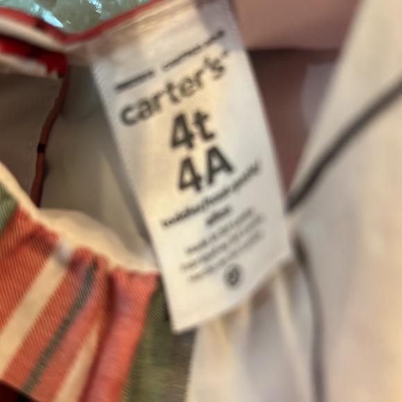 Girls like new Carters Sz 4T Christmas dress. Cute festive plaid! - Picture 3 of 5